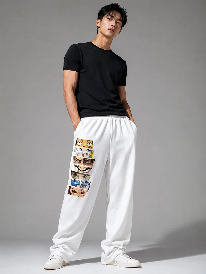 Eyes of Anime Unisex Wide-Leg Pants product image (1)