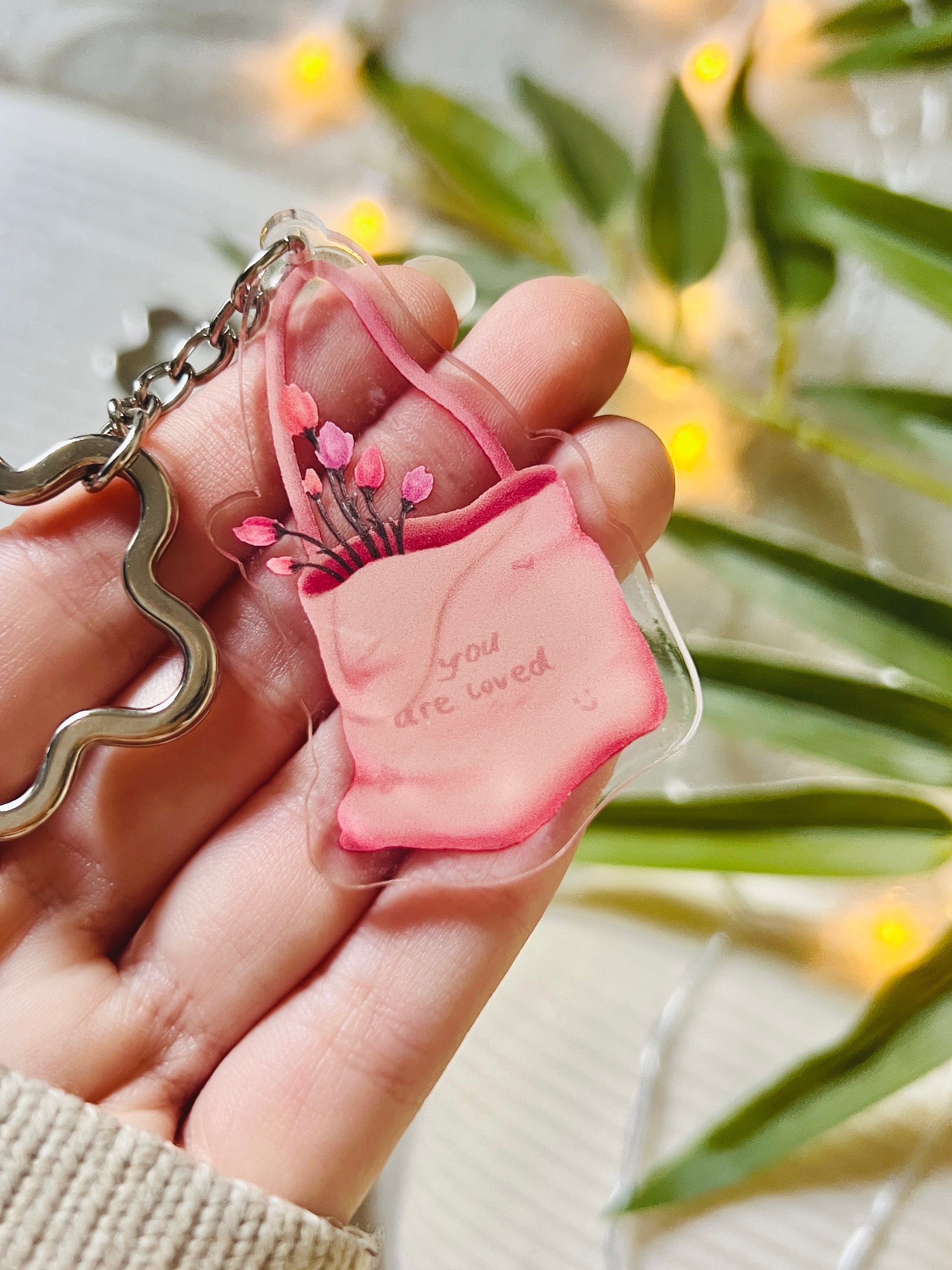 You Are Loved Acrylic Keyring product image (4)