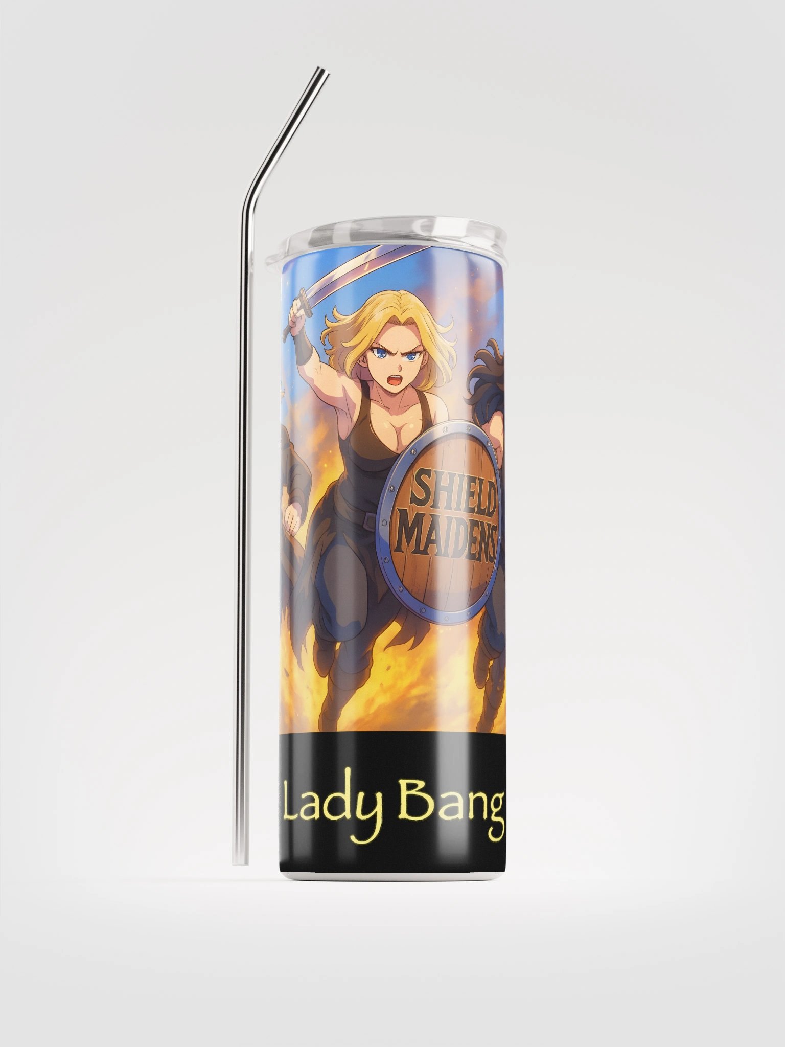 Demon Lady Bang Rogue Stainless Steel Tumbler product image (1)