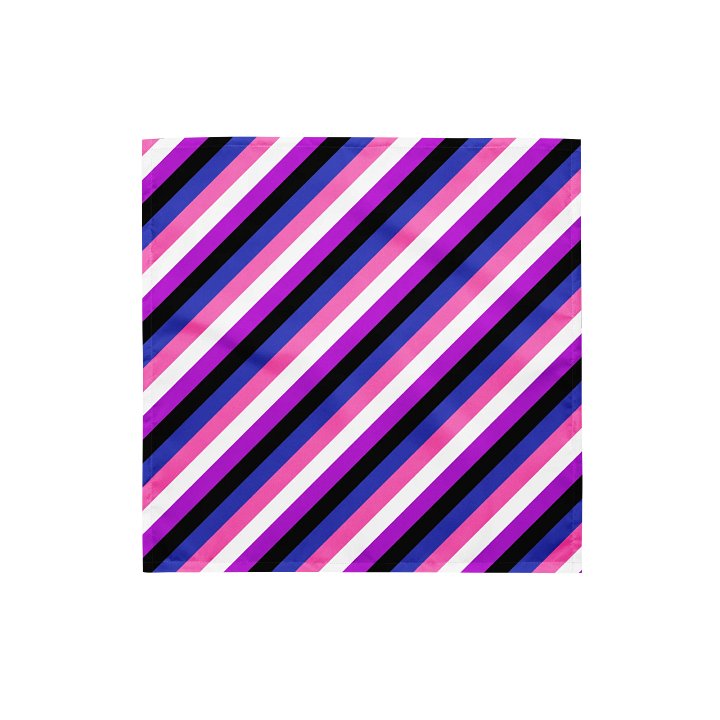 Genderfluid Flag Bandana product image (1)
