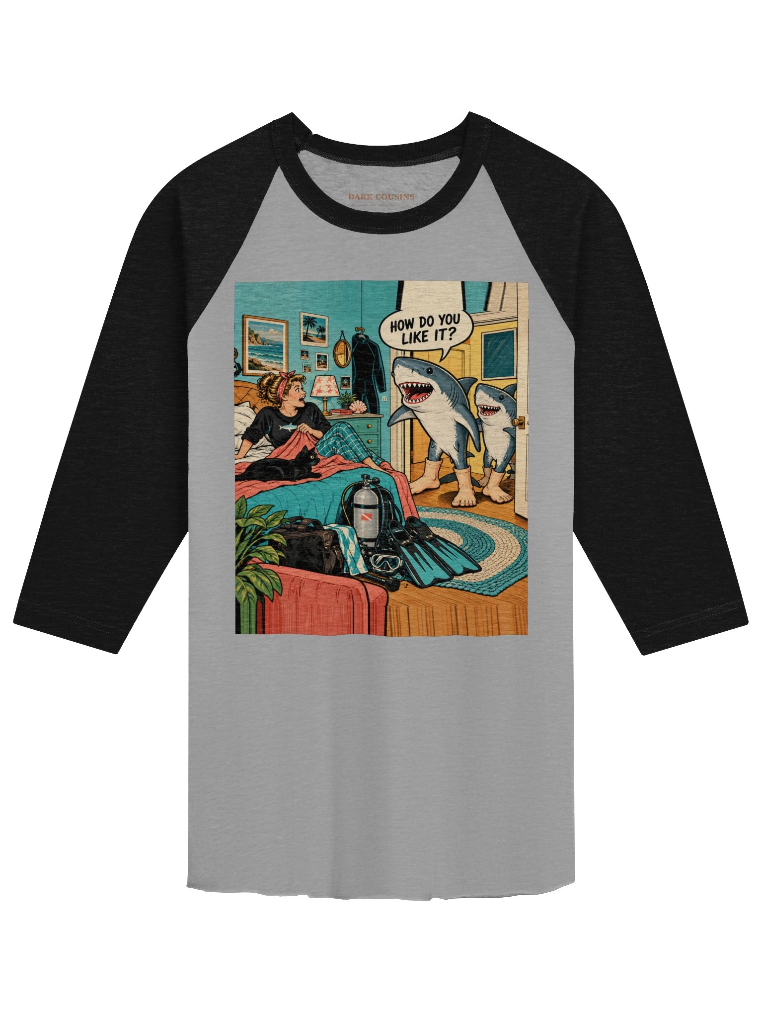 How Do You Like It? Raglan product image (1)
