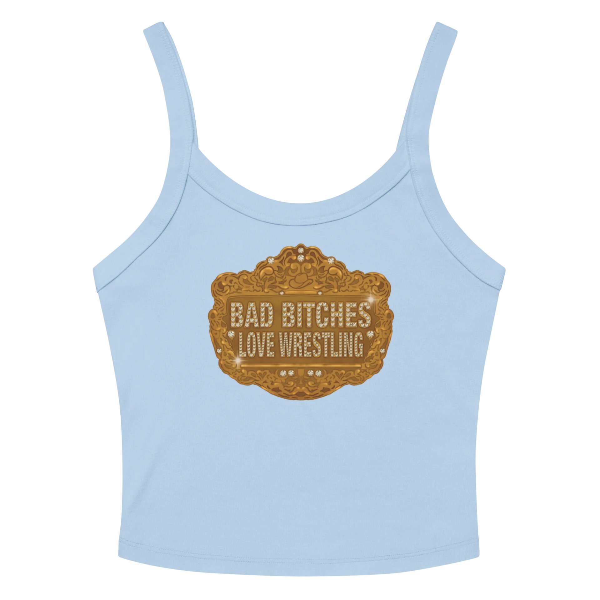 Buckle Up Bad Bitches Micro Rib Tank Top product image (8)