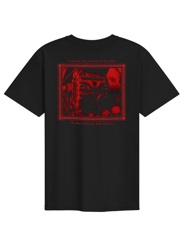 FEEL THE FEAR TSHIRT BACKPRINT RED product image (2)