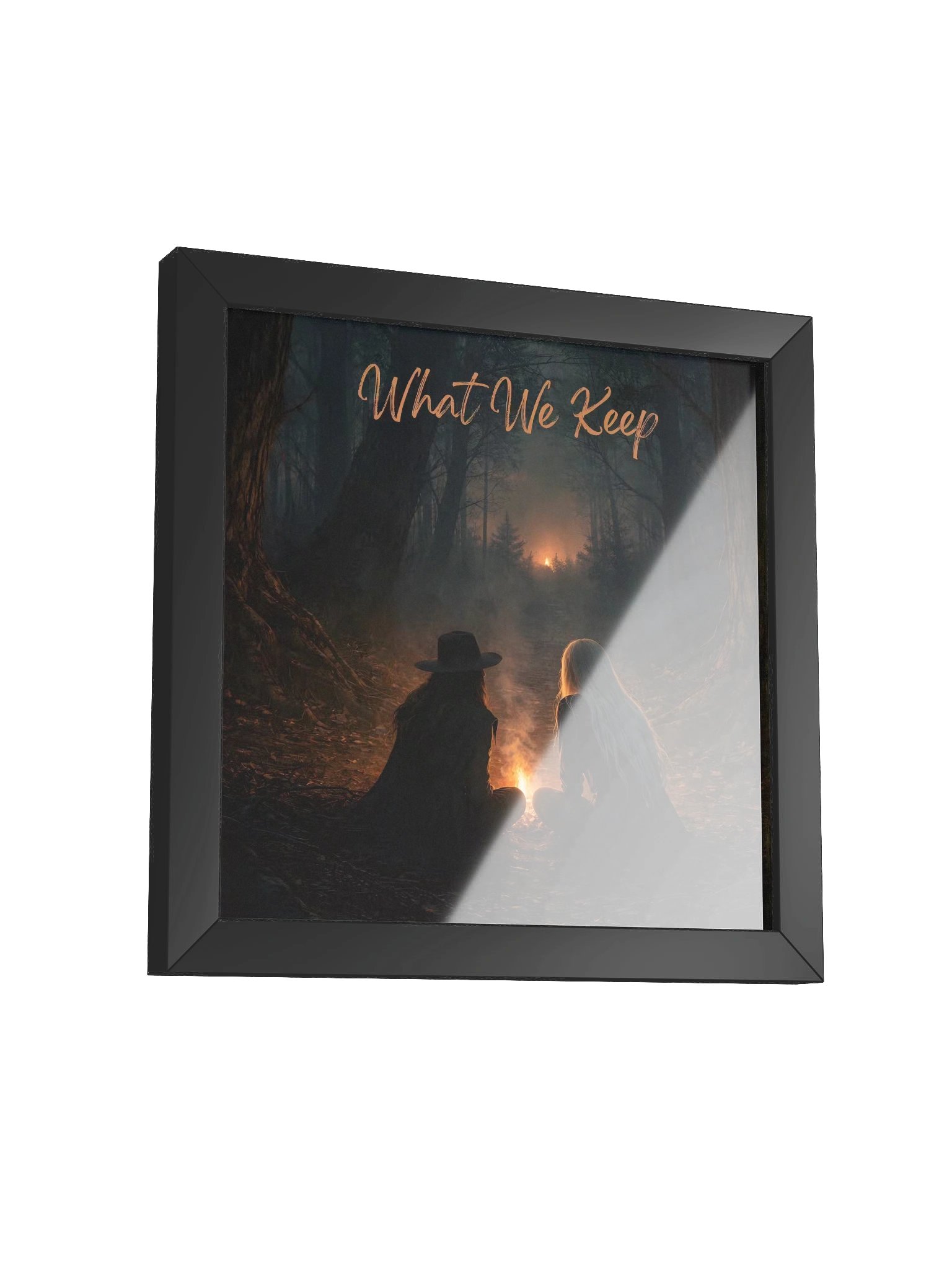 What We Keep Framed Matte Poster product image (3)
