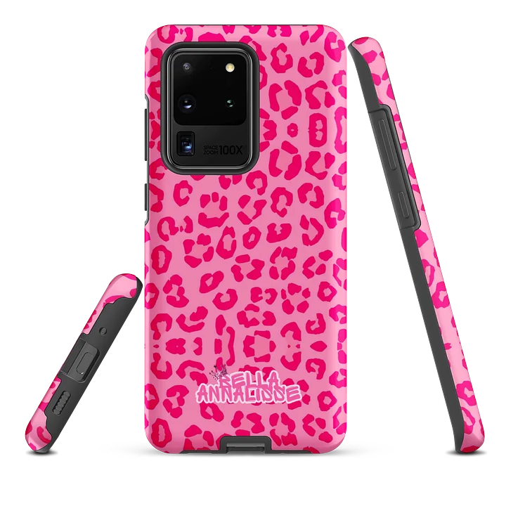 Leopard Print Pink Tough Case for Samsung® product image (4)