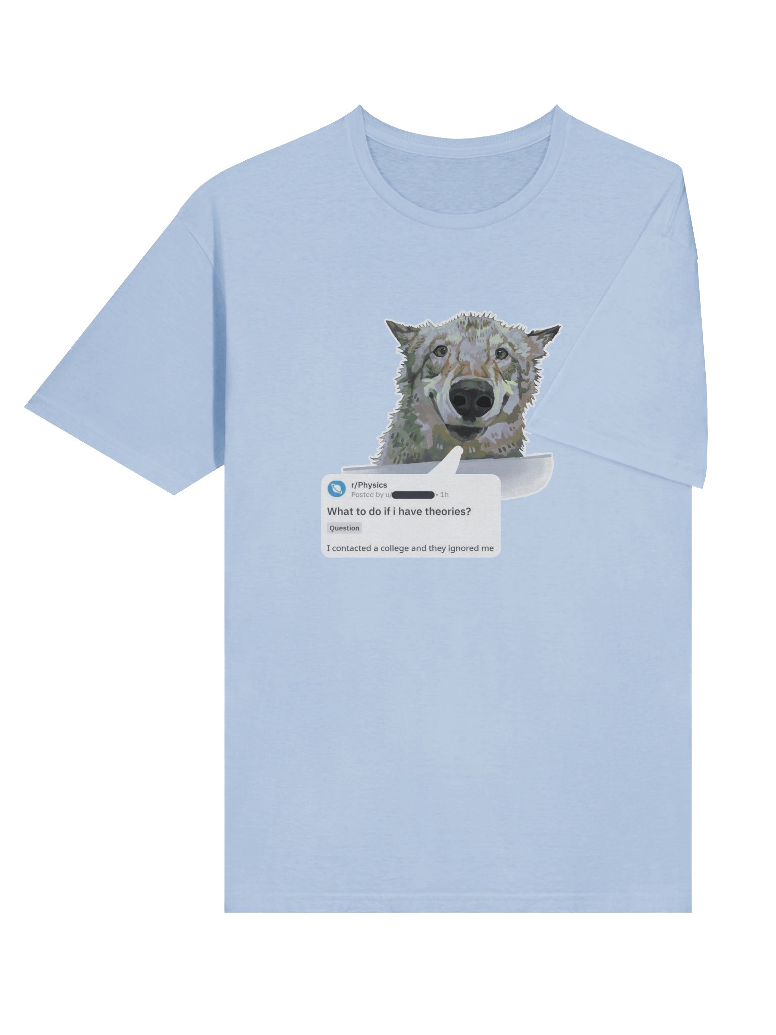 What to do if I have theories? Tee product image (6)