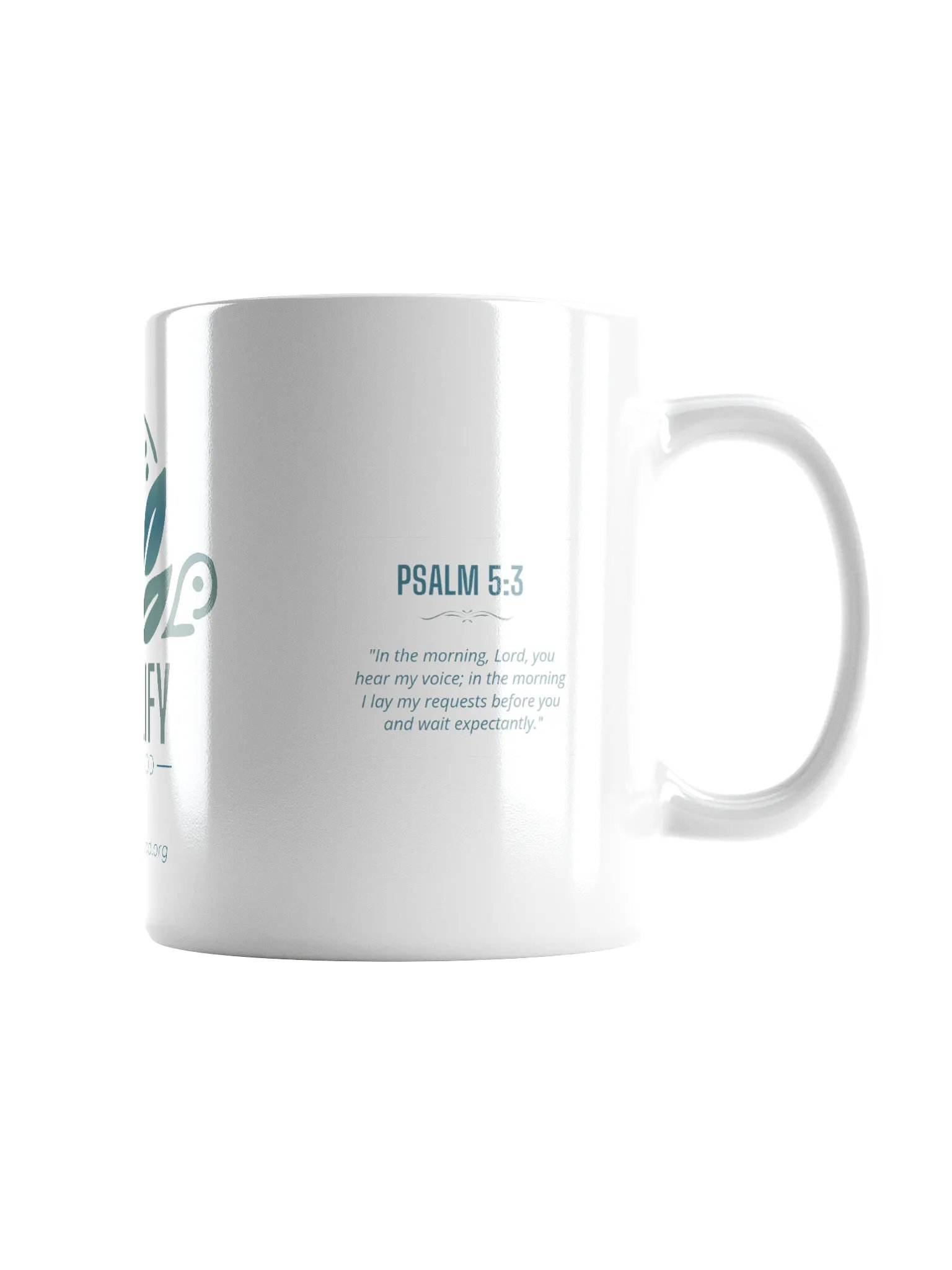 Simplify Life with God Morning Glory Mug product image (1)