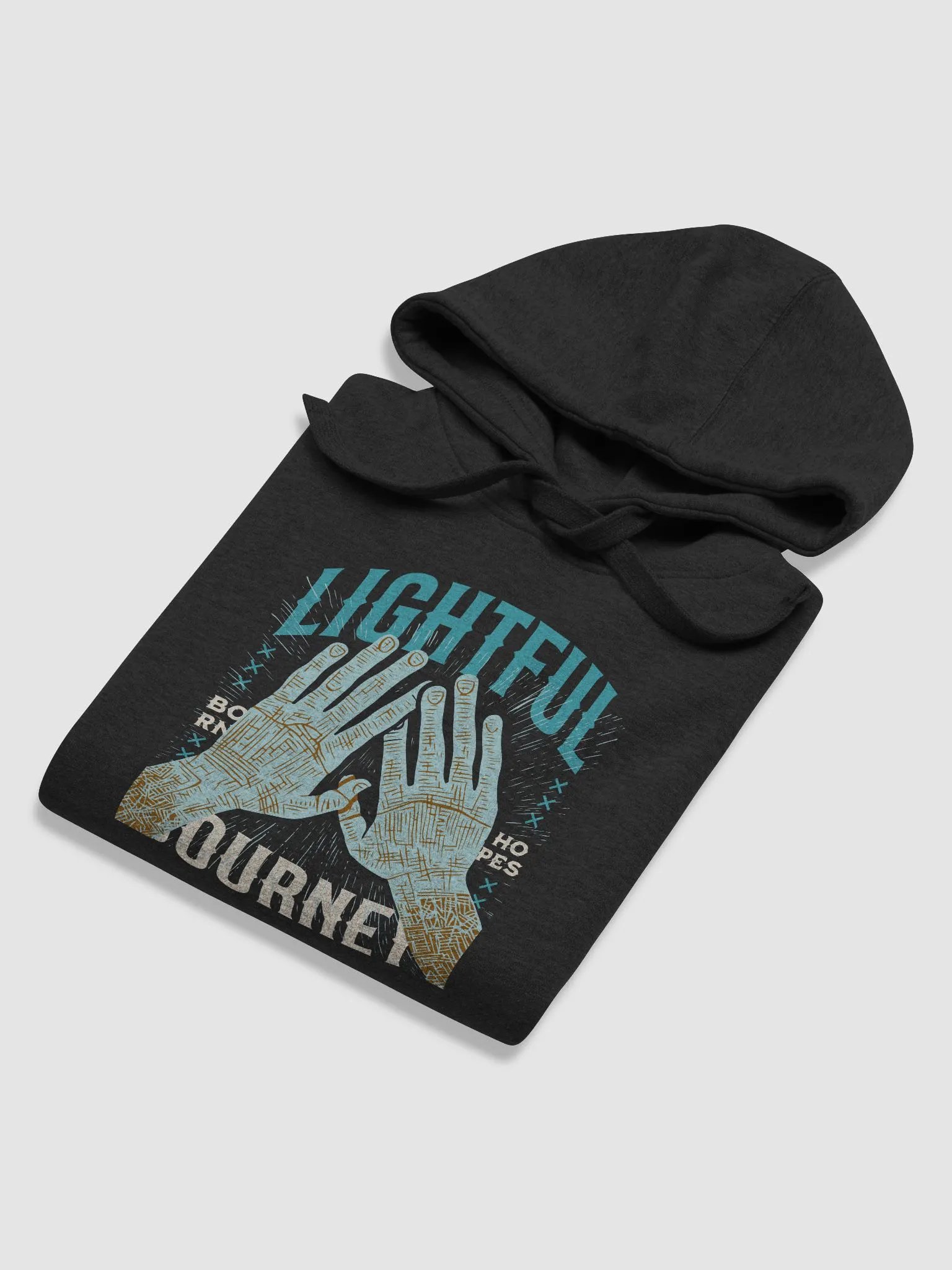 Delightful Discourse Triangular Hands Hoodie product image (6)