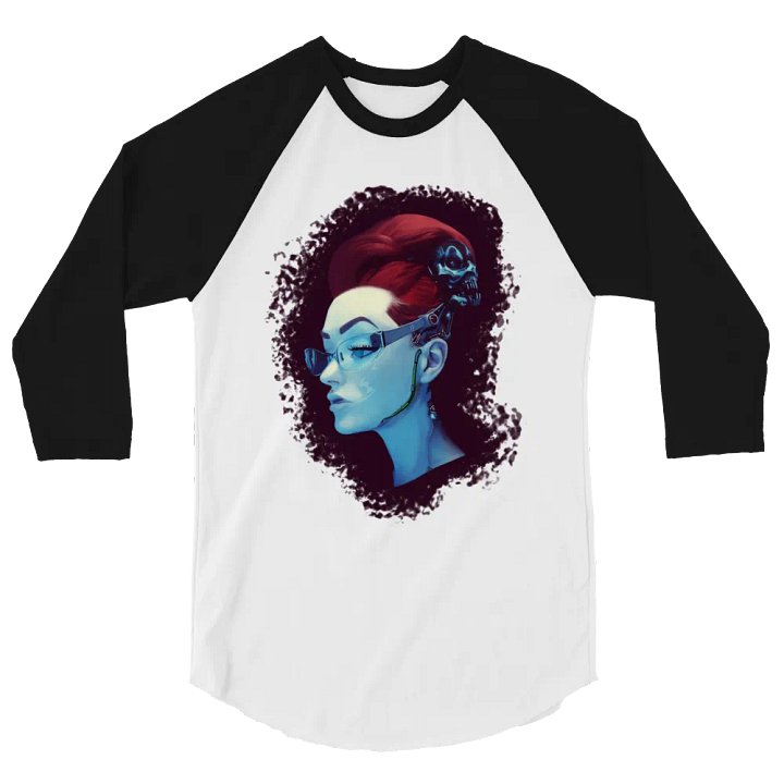 Lex in Blue Baseball Shirt product image (2)