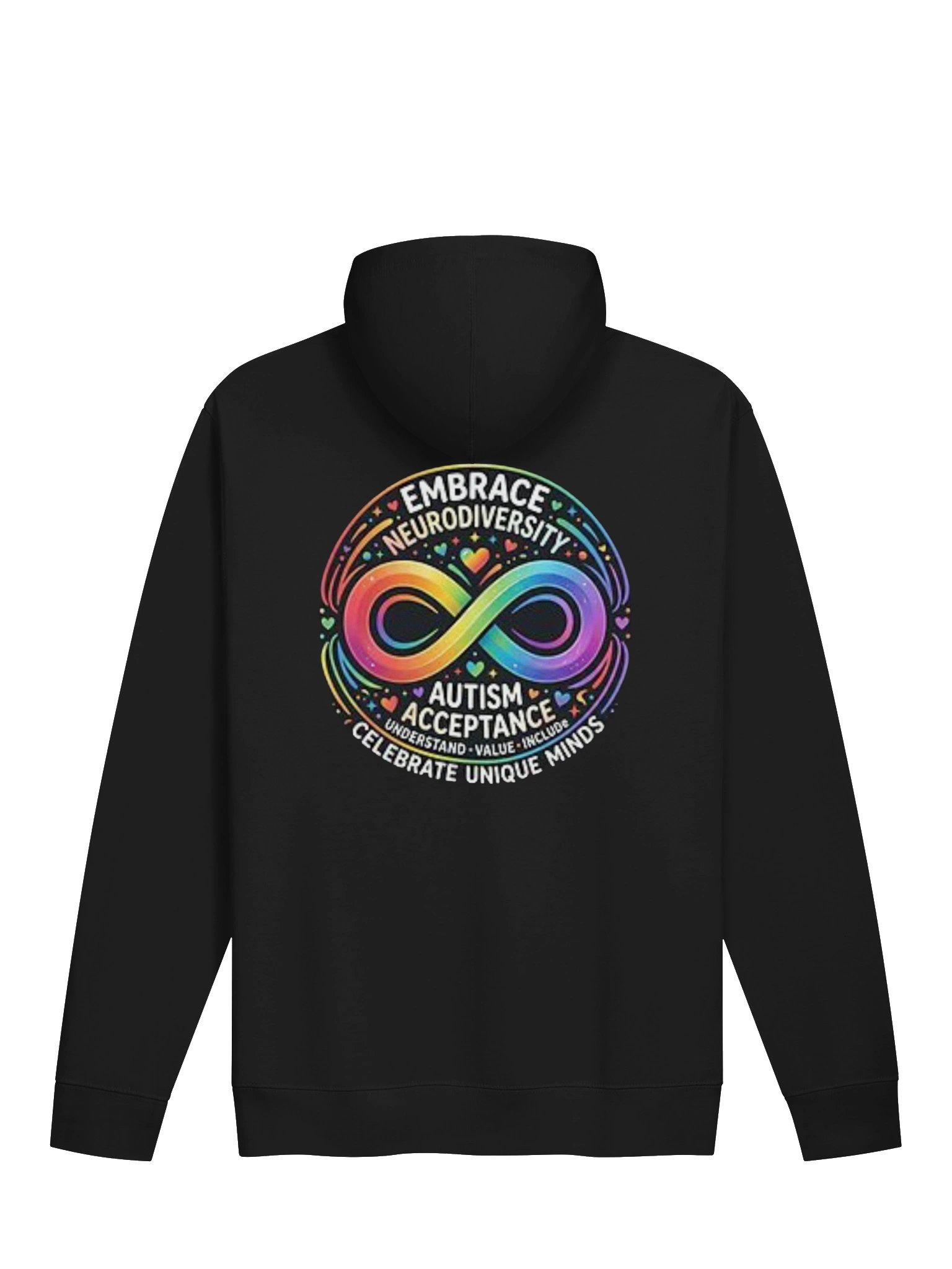 Autism Embrace Awareness Adult Hoodie product image (2)