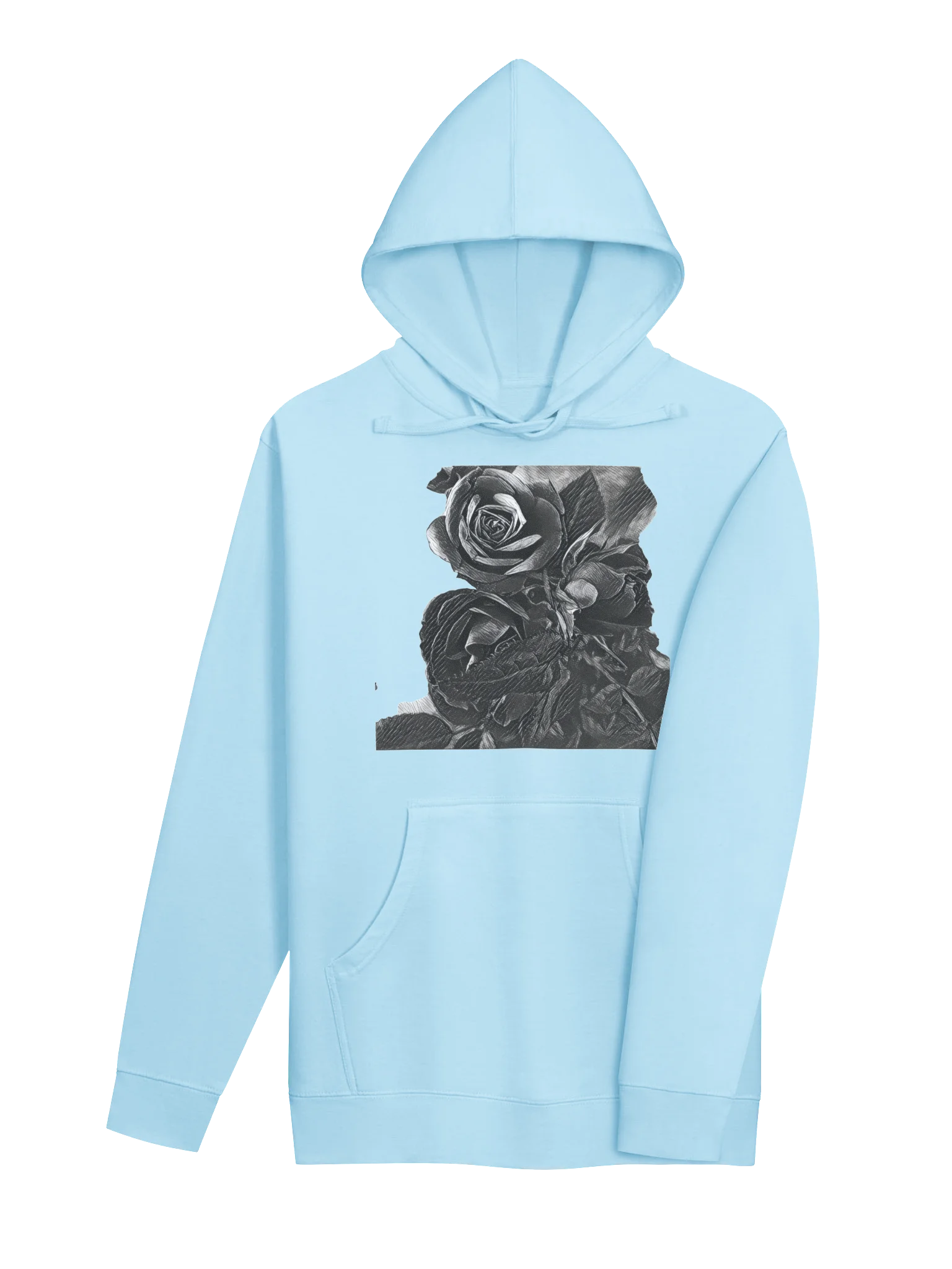 Love Two Rose Long Hoodie product image (4)