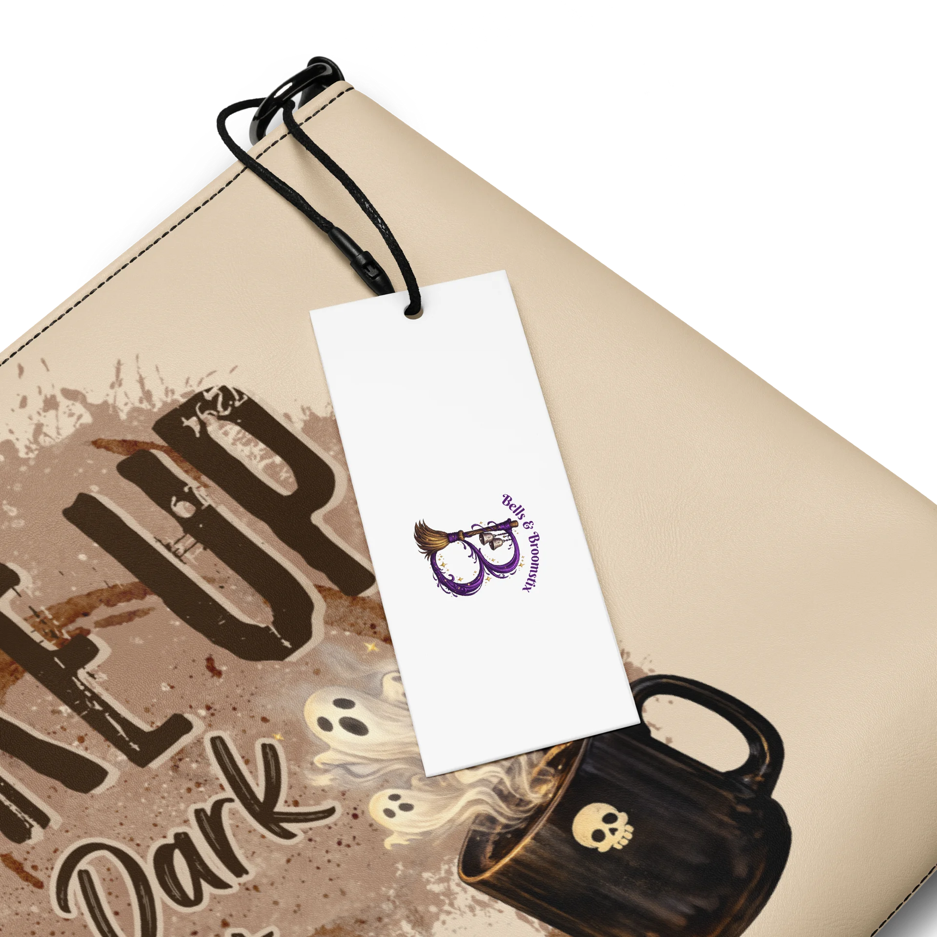 Woke Up. Chose Dark Roast. Witchy Coffee Crossbody Bag product image (5)