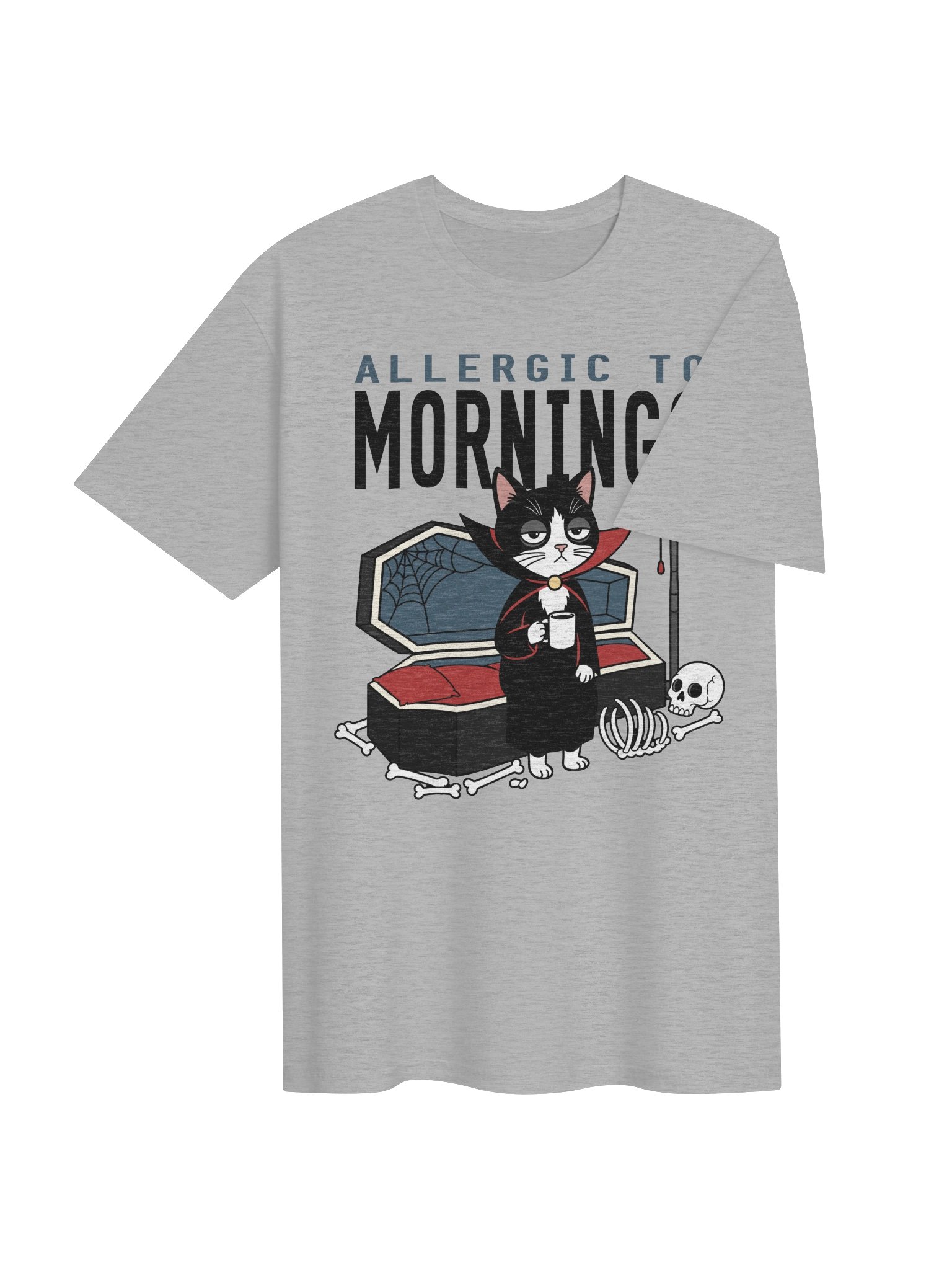 Allergic to Mornings Tee product image (55)