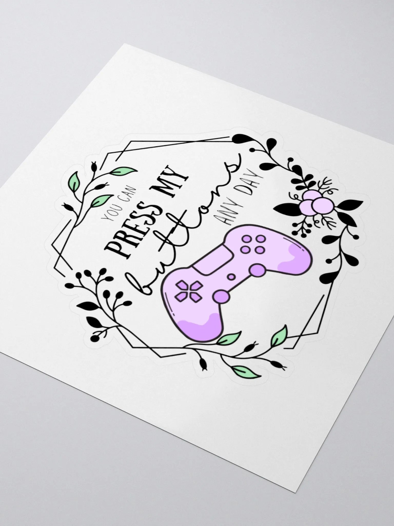 Press My Buttons Sticker product image (3)