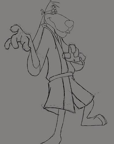 2 out of 6 fanart characters wip