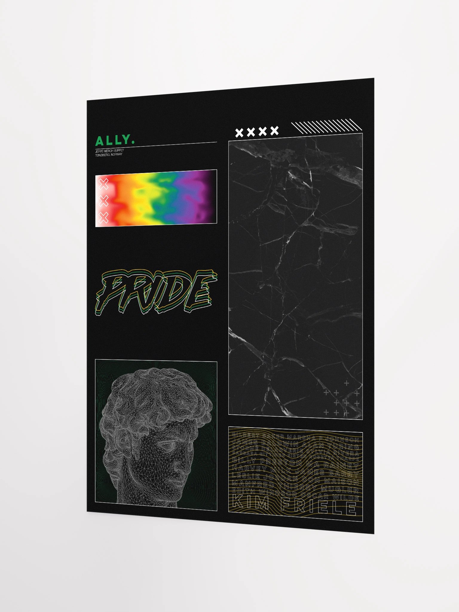 Straight Ally Pride Poster product image (4)