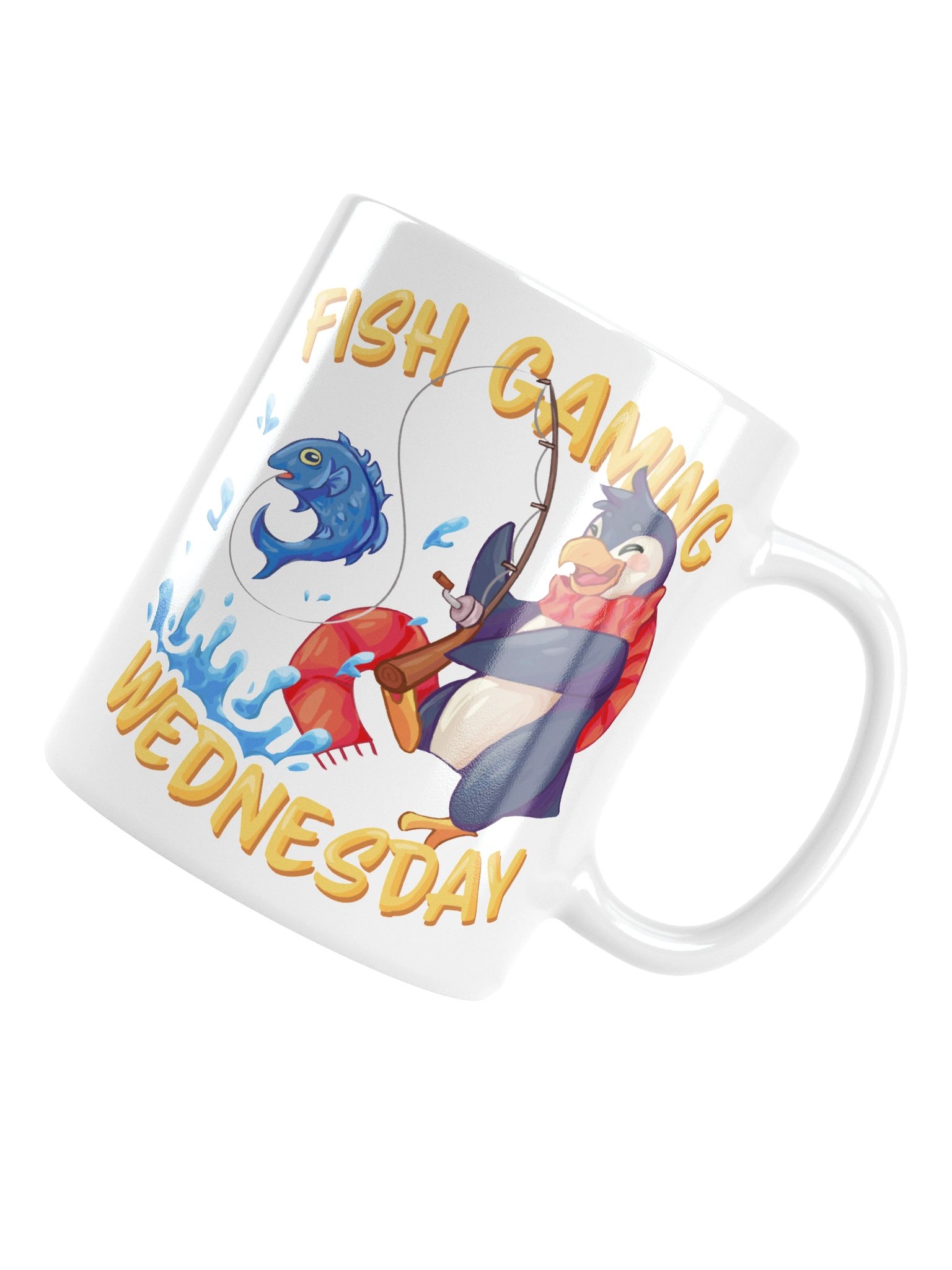 Fish Gaming Wednesday Mug product image (5)