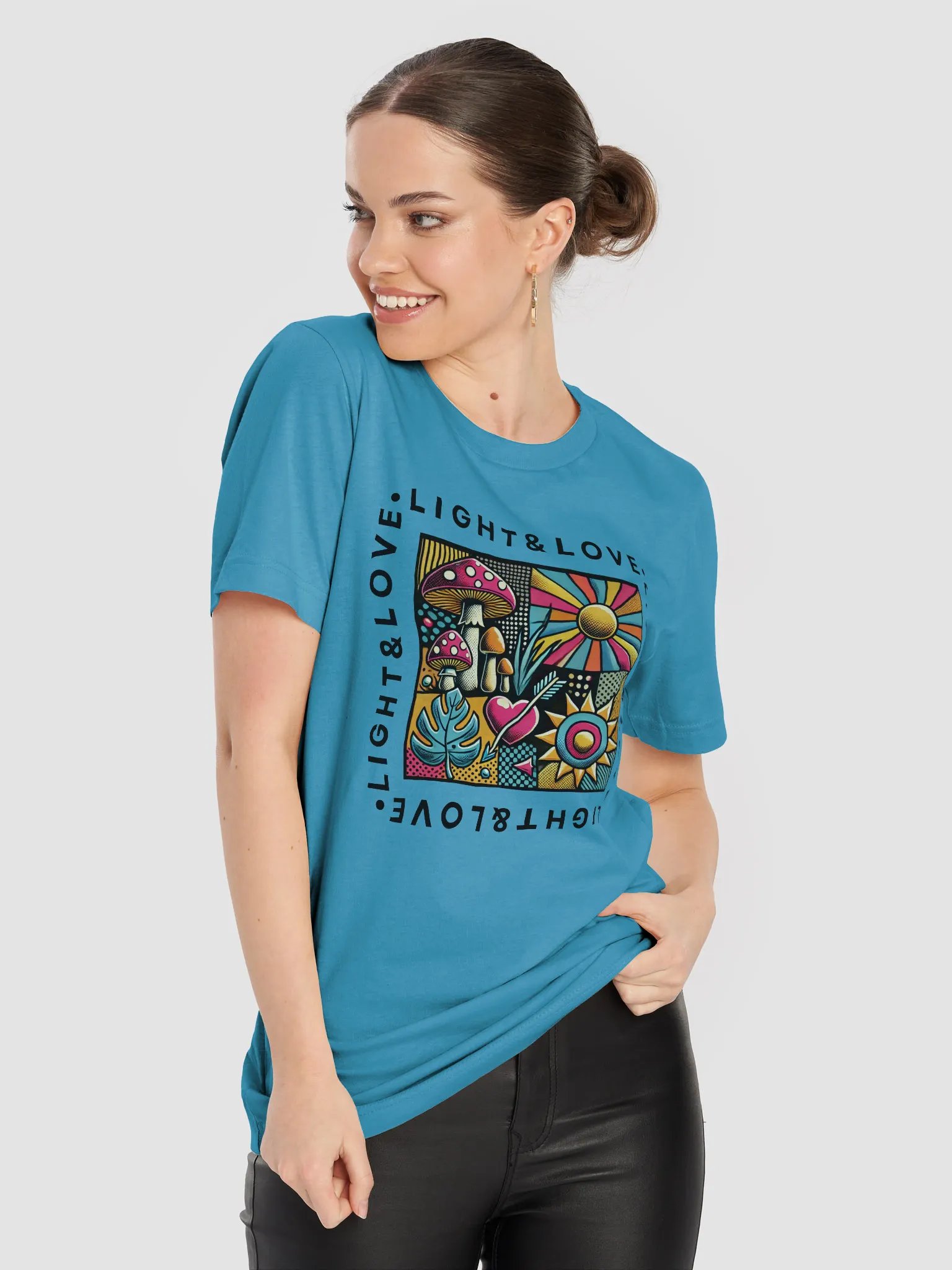 Light & Love Tee: Pop That Art Style product image (3)