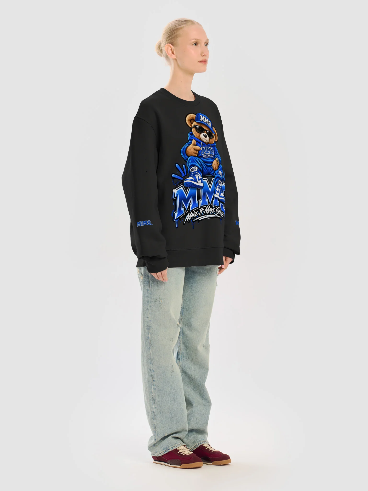 MMS Teddy Bear Oversized Sweatshirt product image (21)