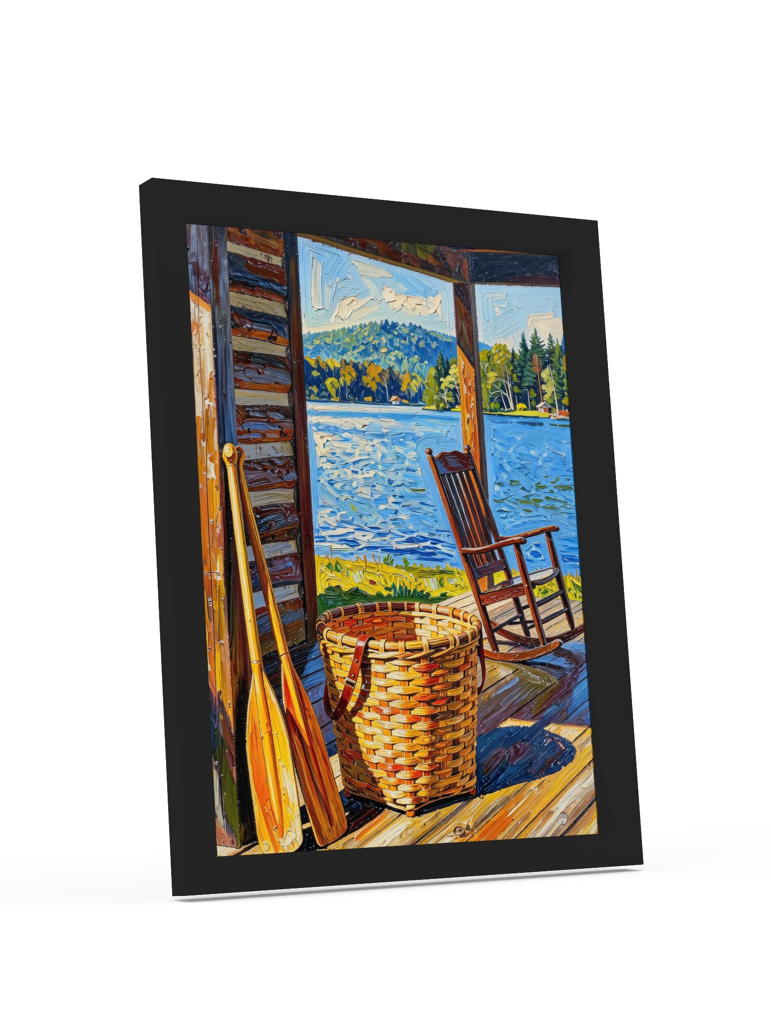 The Camp Porch Framed Print product image (29)