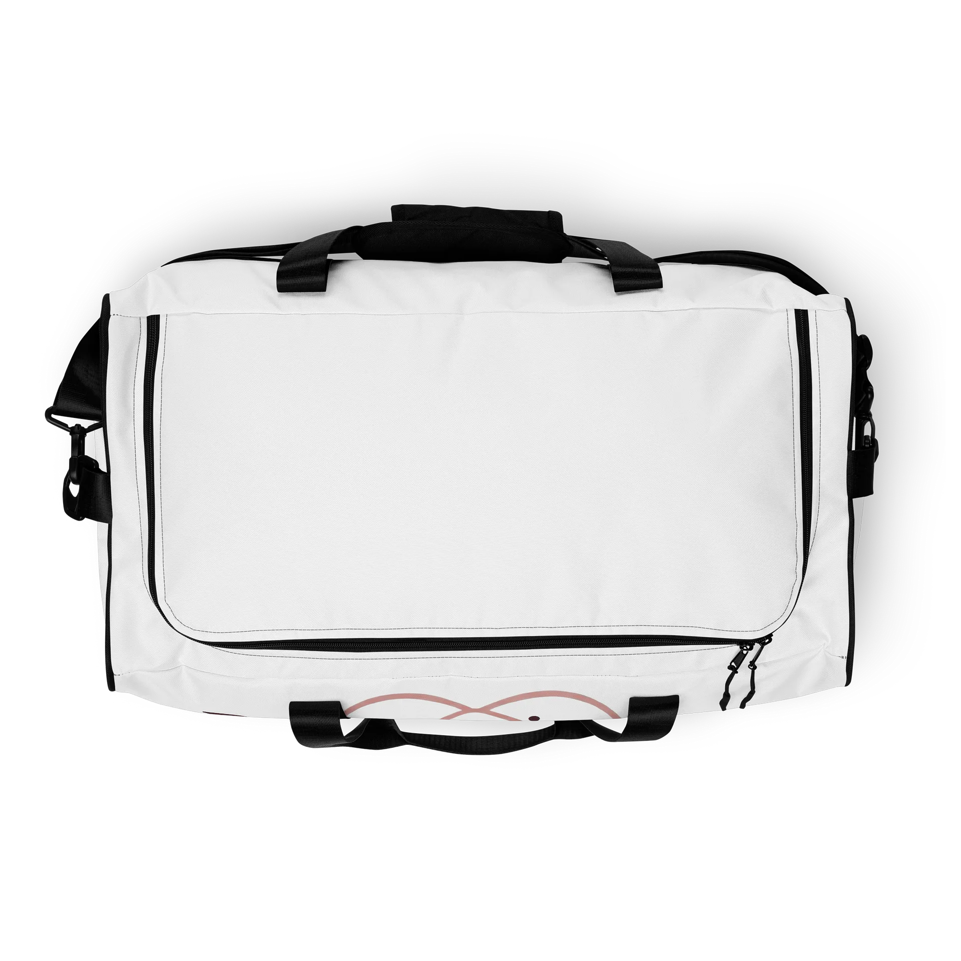 Rose-Tinted Spiral Heart Duffle Bag product image (9)