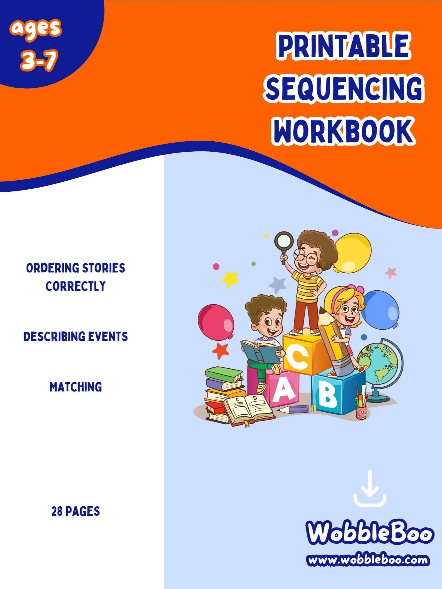 Sequencing Worksheets Printables product image (1)