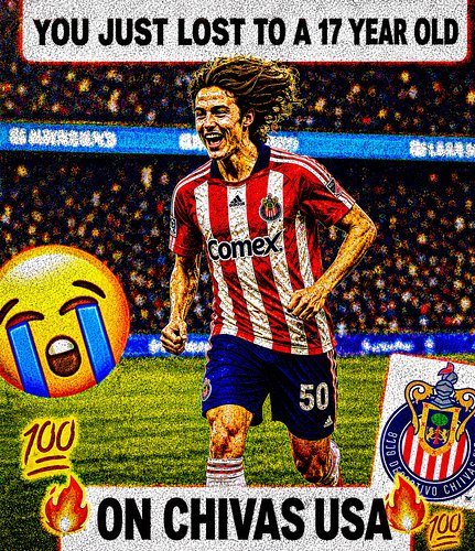Chivas 2.0 > Chivas 1.0 I guess????? #BigClubSmallClub