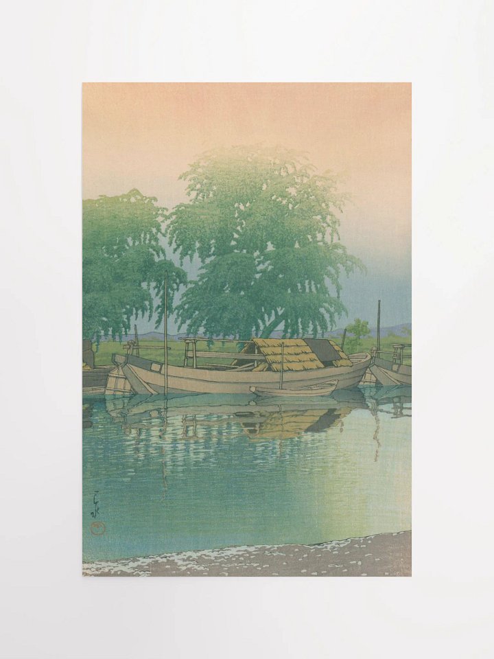 Morning at Tsuchiura - Kawase Hasui product image (1)
