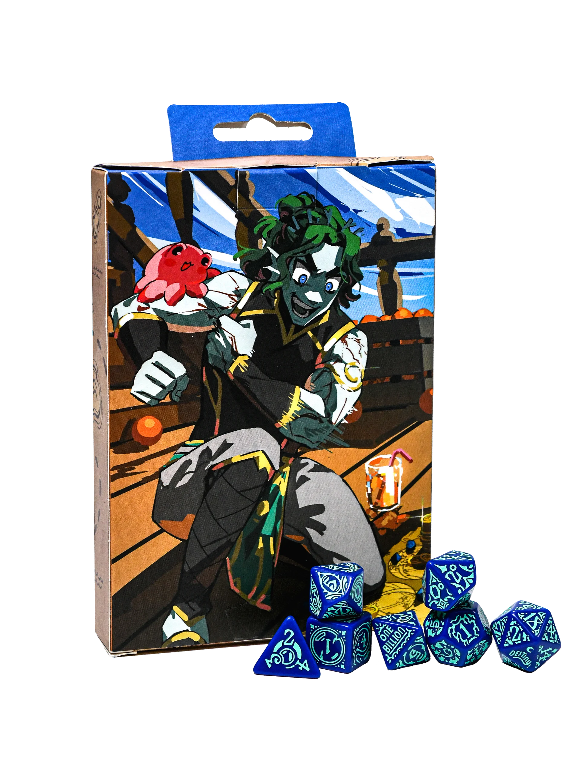 Gillion Dice Set 7pcs - Riptide Character Dice product image (2)