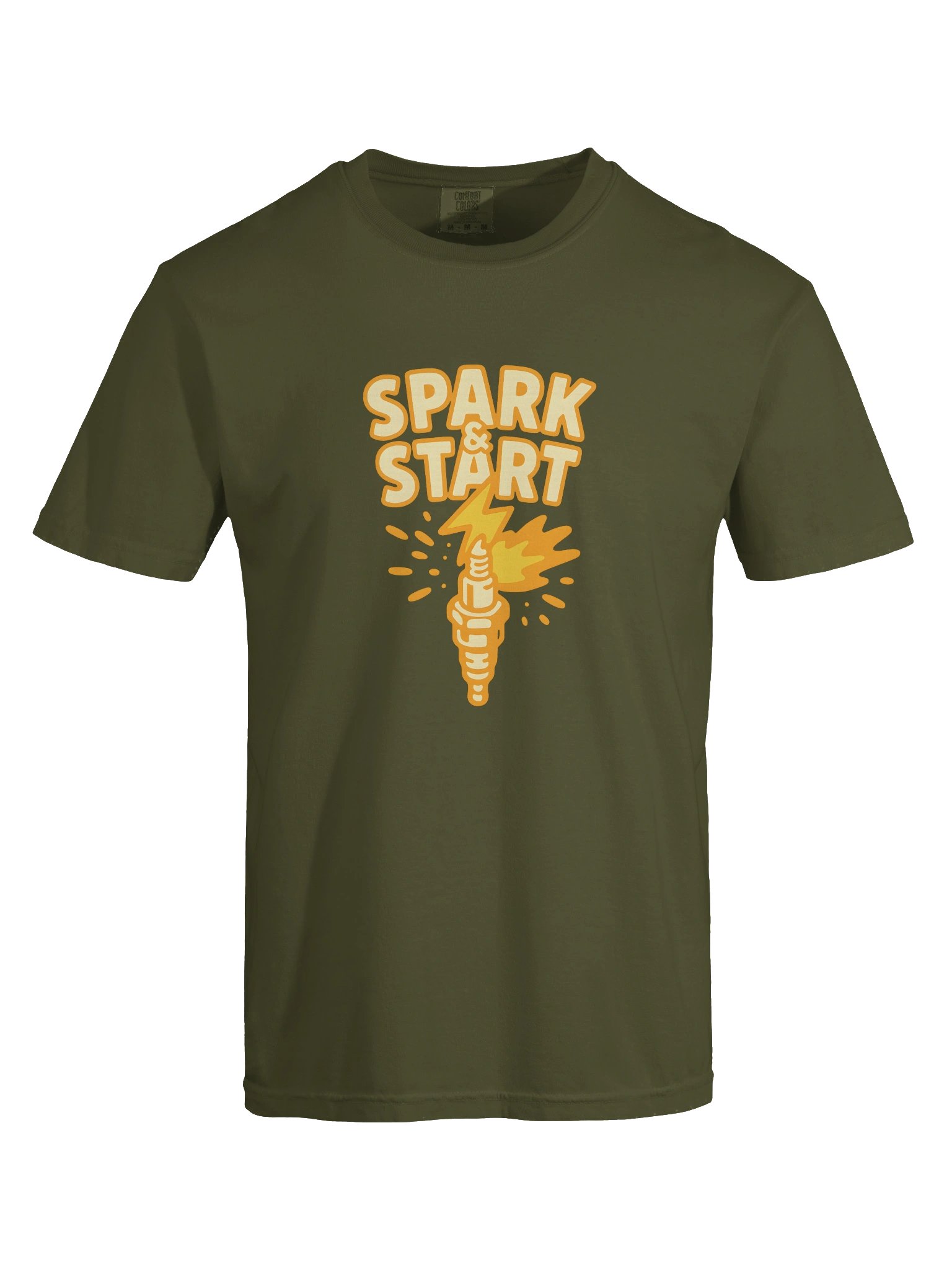 Spark & Start Motorcycle T-Shirt product image (5)