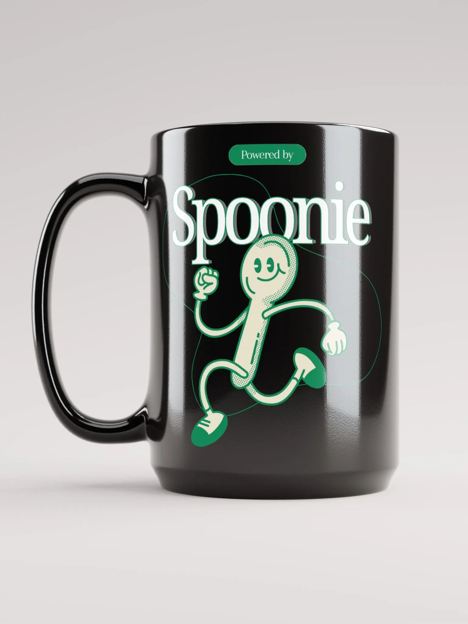 POWERED BY SPOONIE mug 15oz product image (1)