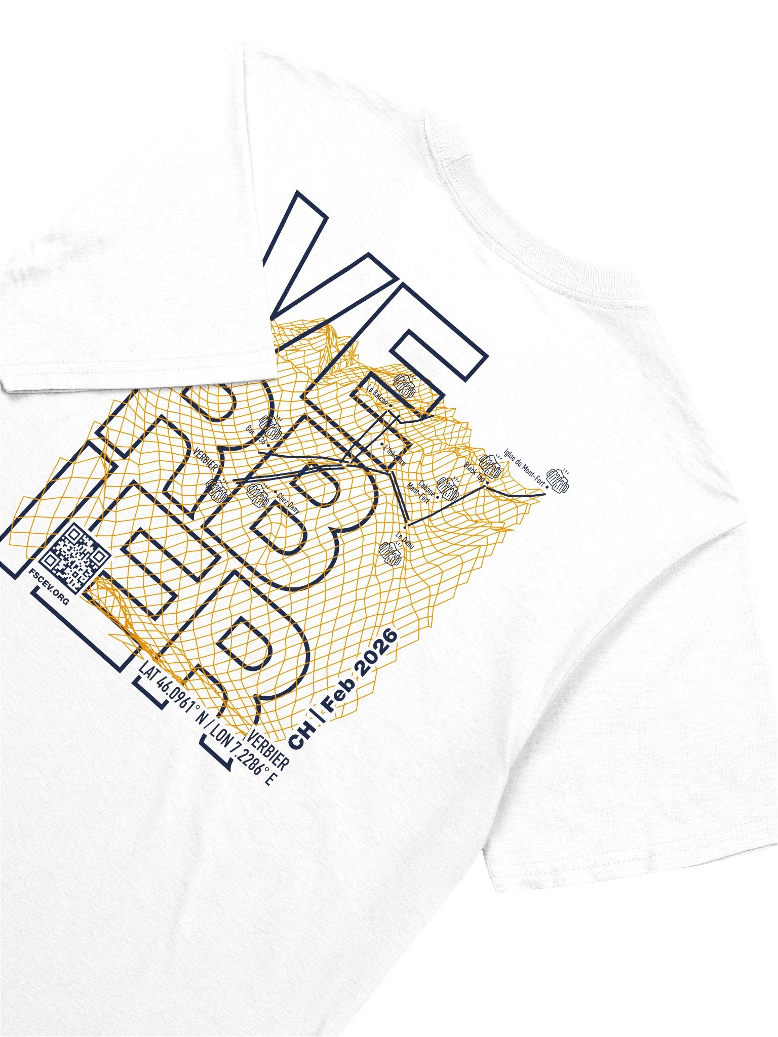 Verbier Coordinates & Resort white (front and back print) product image (6)