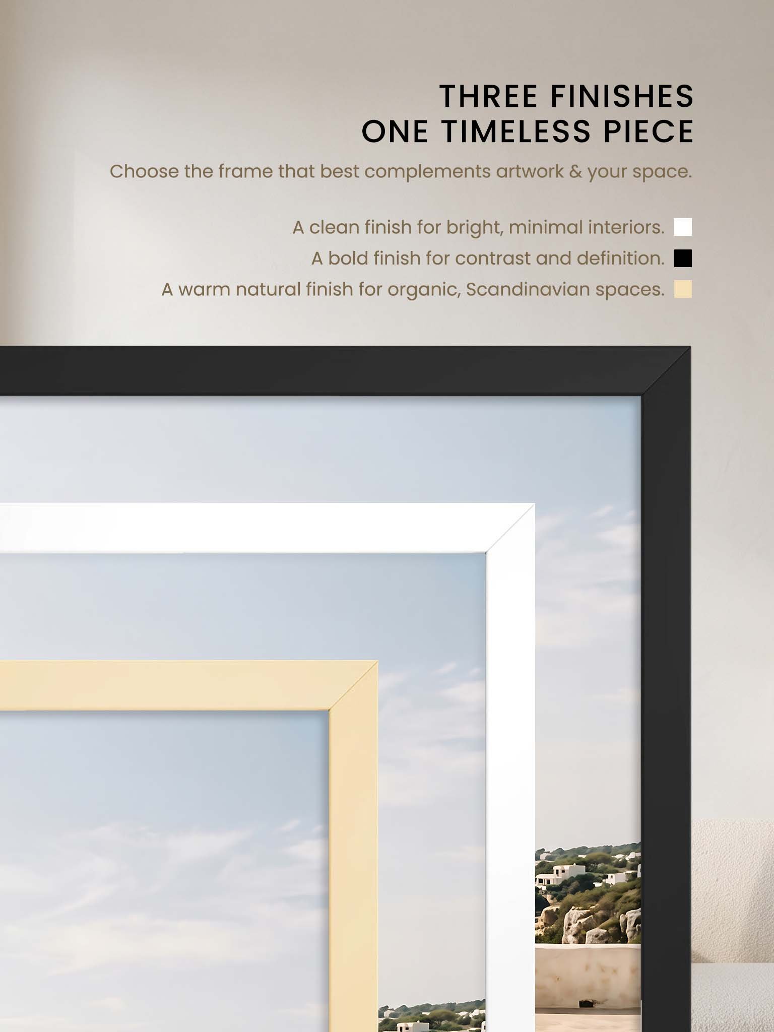 Blue Horizon - Mediterranean Modern Wall Art product image (74)