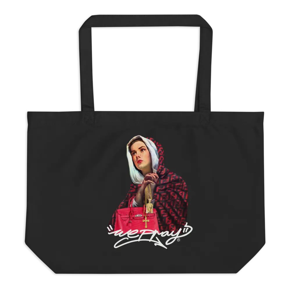 WE PRAY & TAG TOTE BAG product image (1)