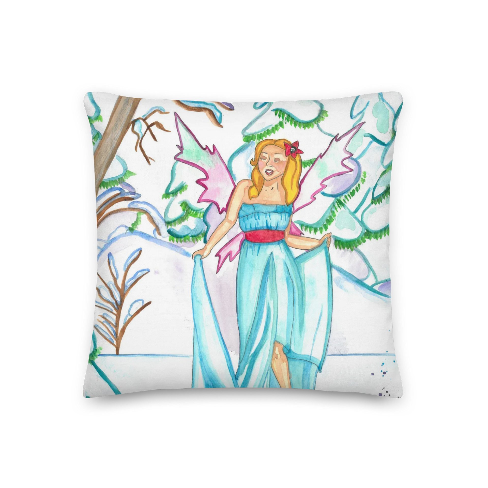Winter Fairy Wonderland Pillow product image (1)