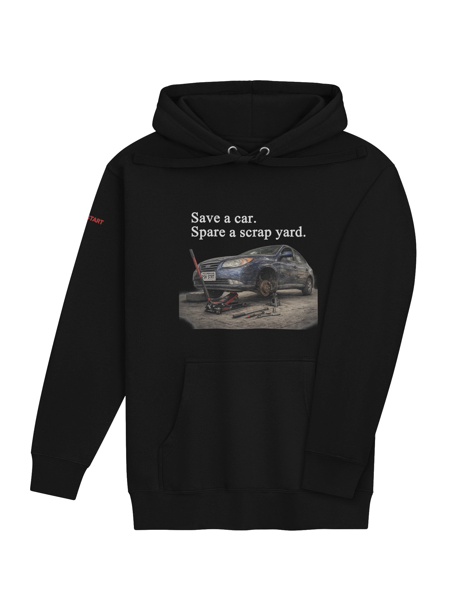 Save a car. Spare a scrap yard. (Hoodie) product image (4)