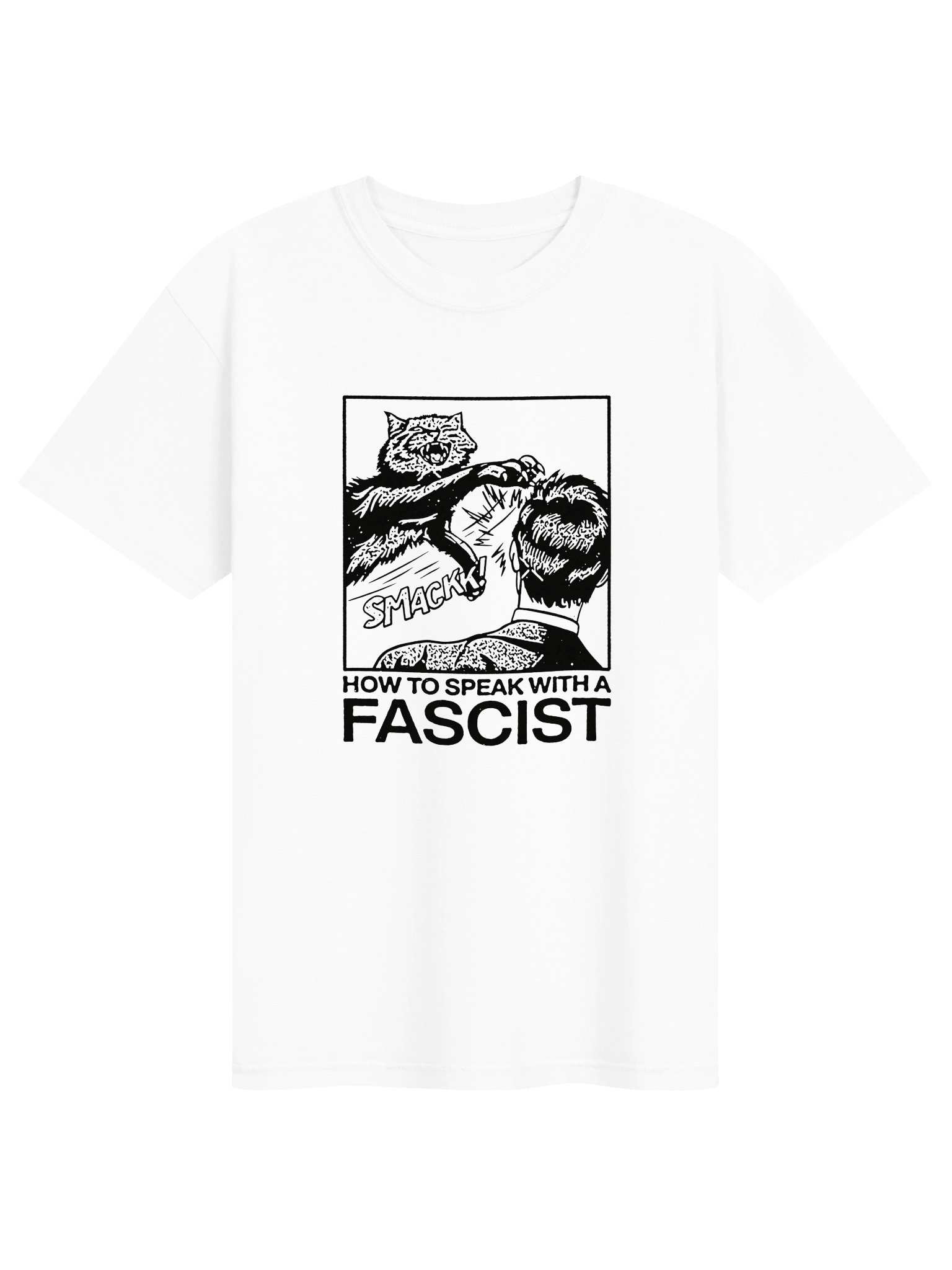 SMACK! - T-shirt. white vers. product image (1)