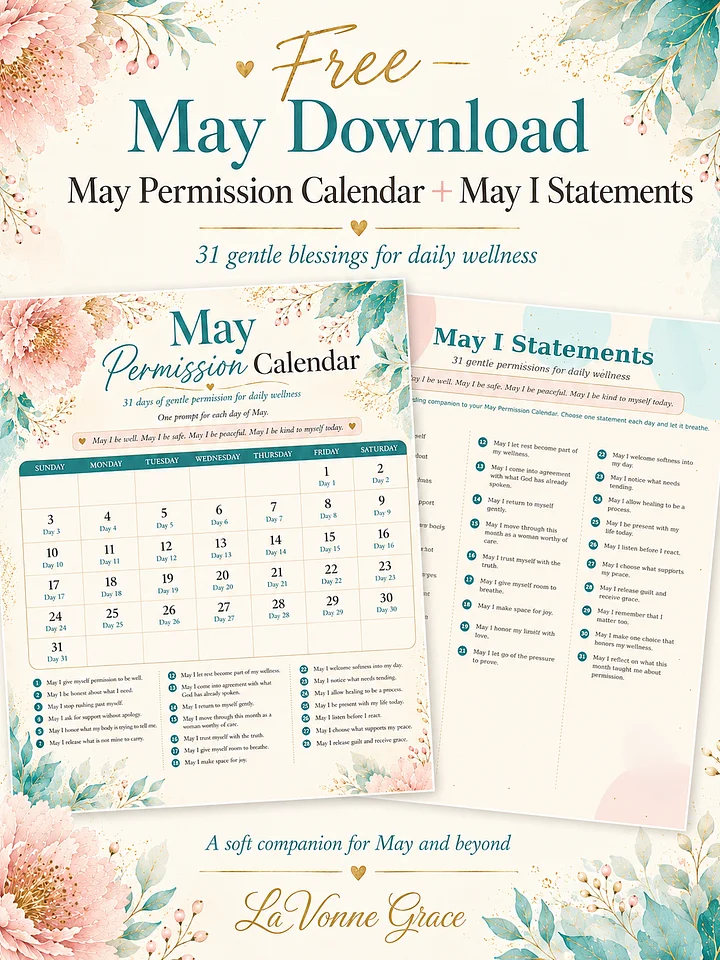 May Permission Calendar + May I Statements product image (1)