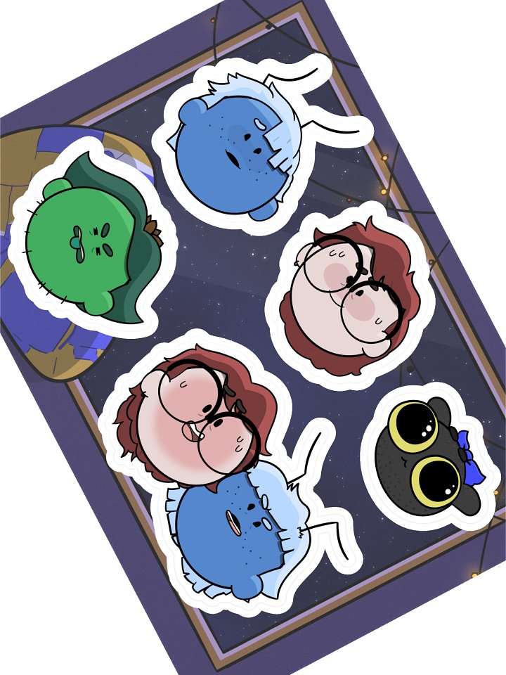 Fridge Sticker Sheet product image (1)