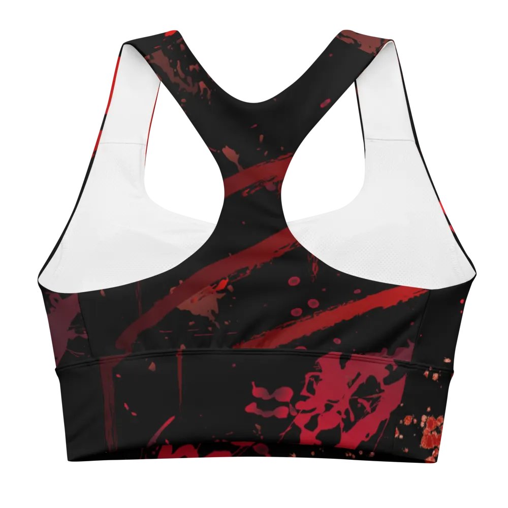 Rogue Splatter Claw Longline Sports Bra product image (7)