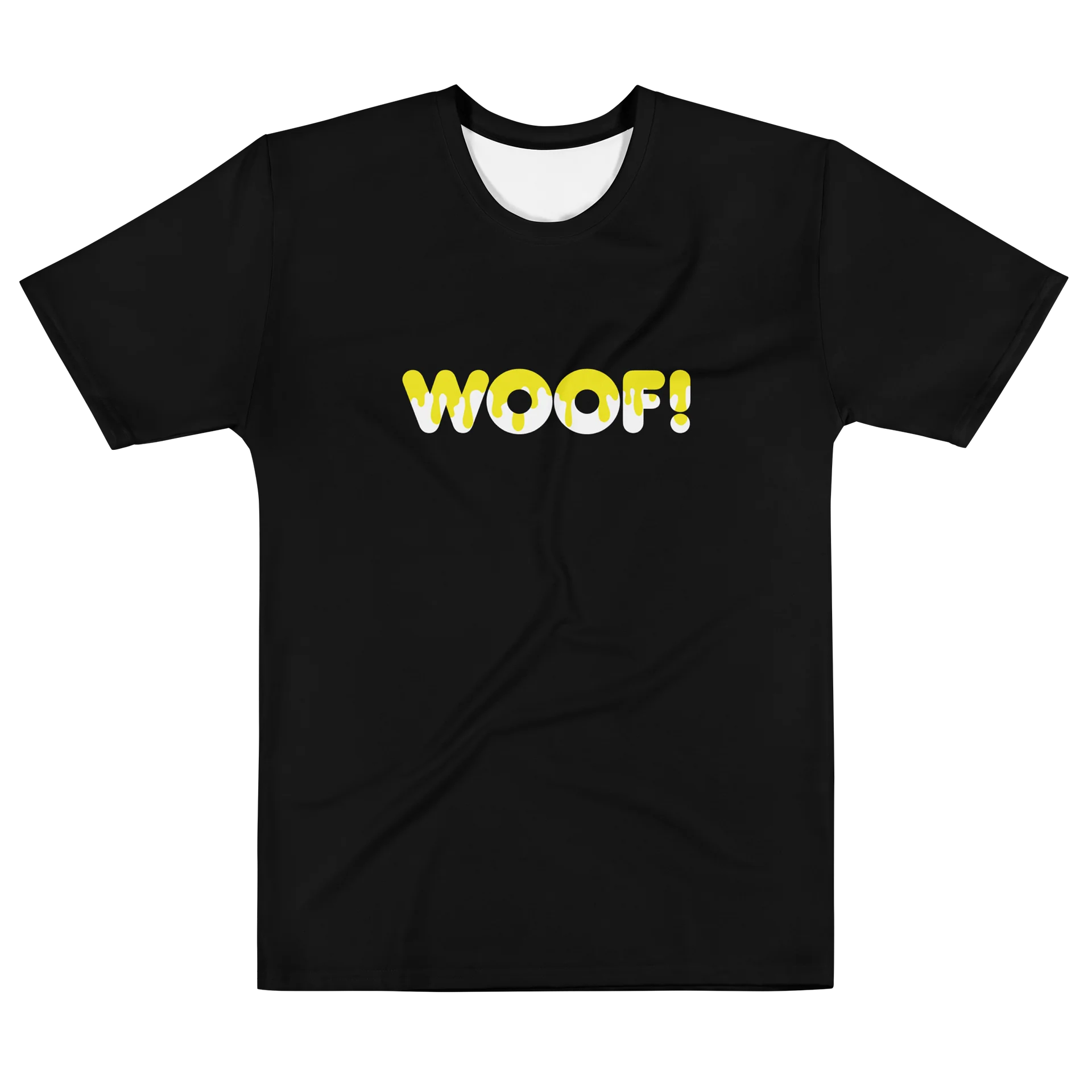 Speak Shirt - WOOF! - Yellow Drip product image (1)