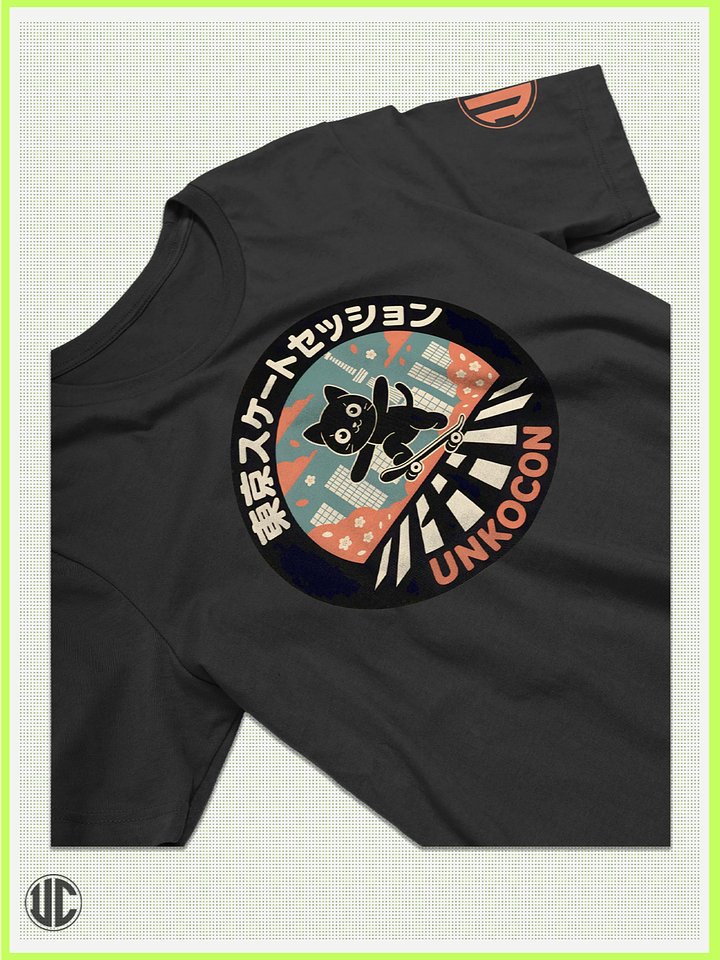 Tokyo Skate Session – UnkoCon Graphic T-Shirt product image (2)
