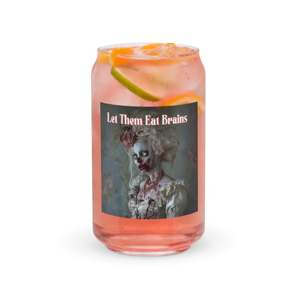 Zombie Marie Antoinette Can-Shaped Glass product image (5)