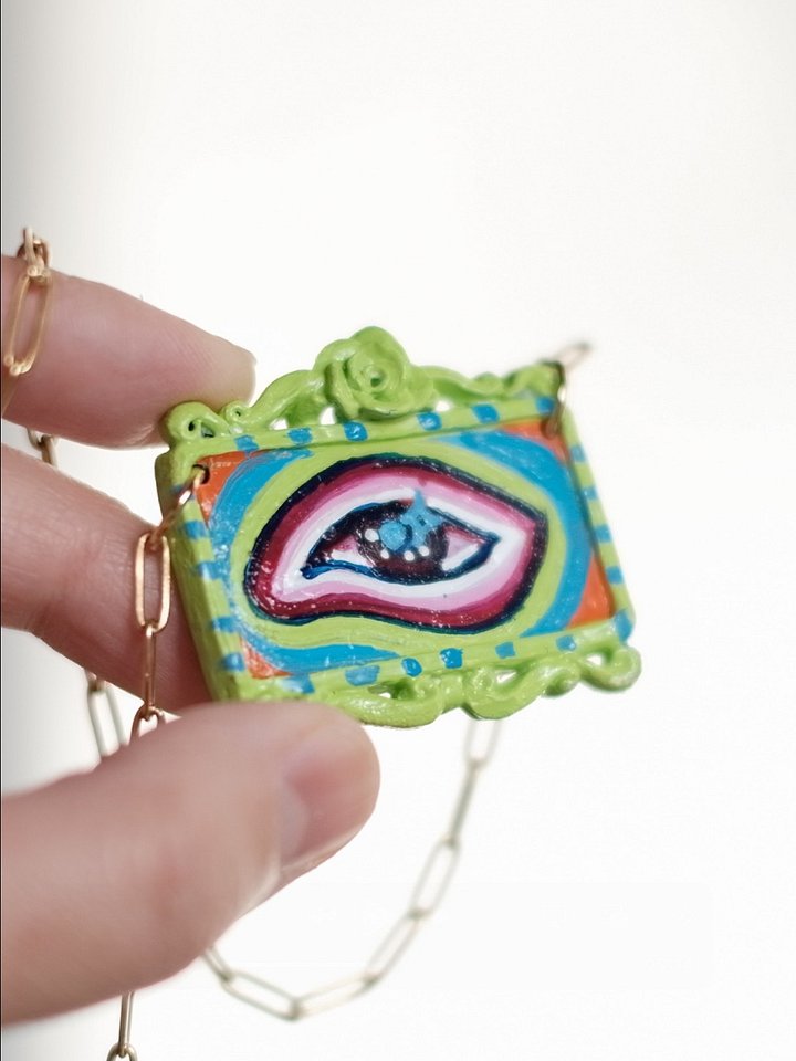 Jojo Collab Dreamy Eye Necklace product image (2)