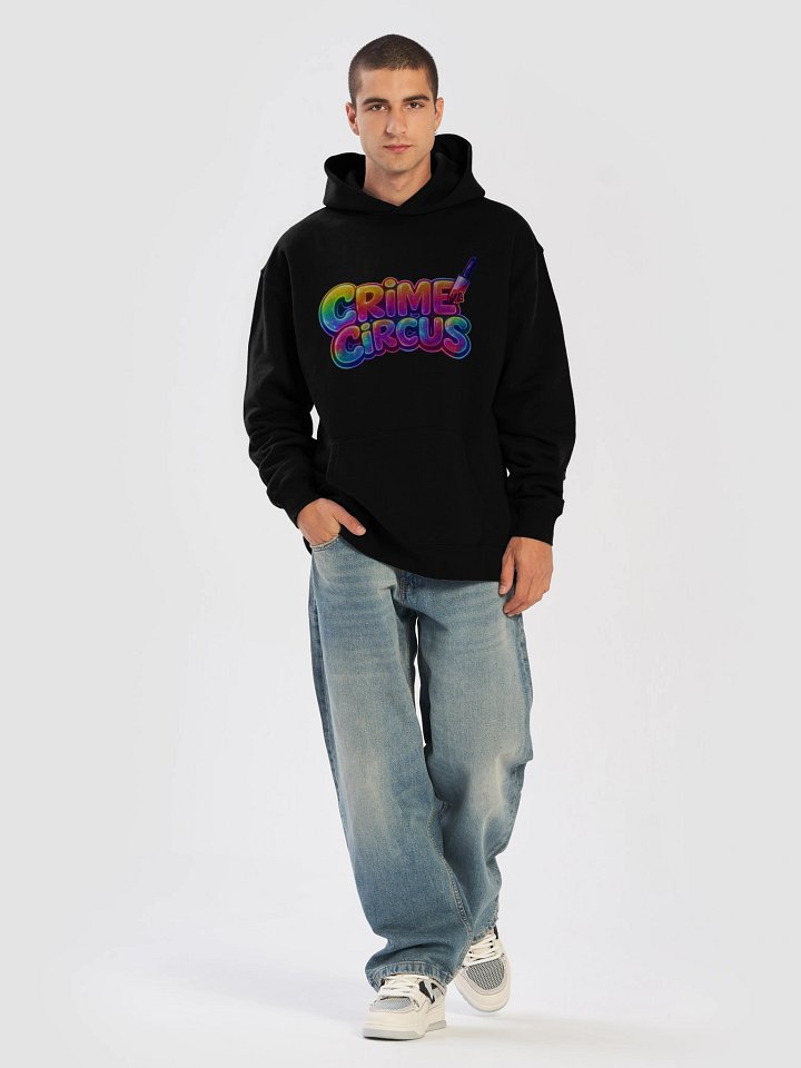 Neon Crime Circus Oversized Hoodie✨ product image (9)
