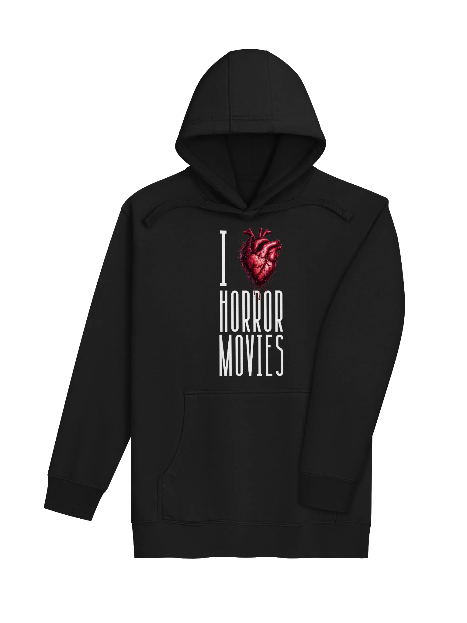 I Love Horror Movies (Heart) Hoodie product image (4)