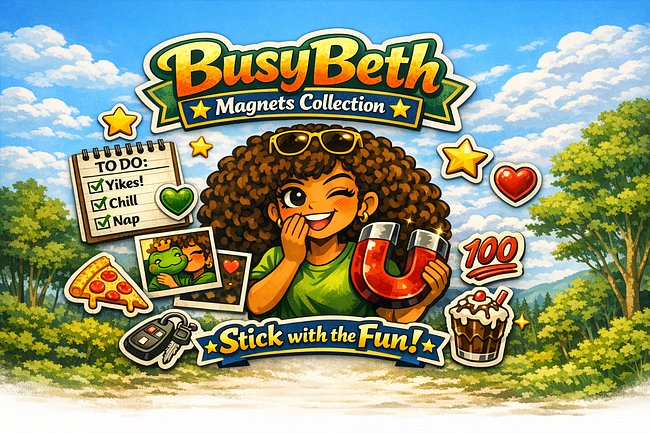 BusyBeth Magnets
