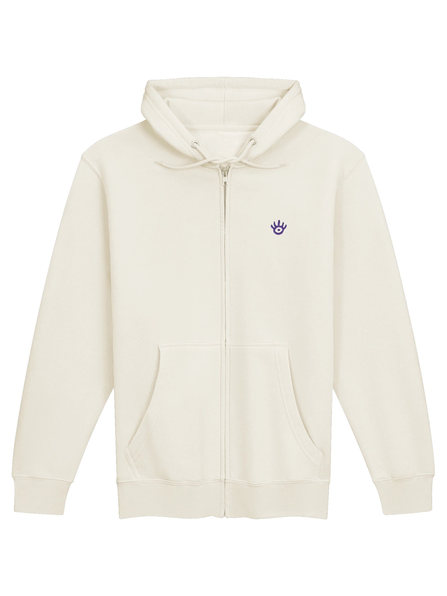 "eye" zippper hooodie (embroidered) product image (1)