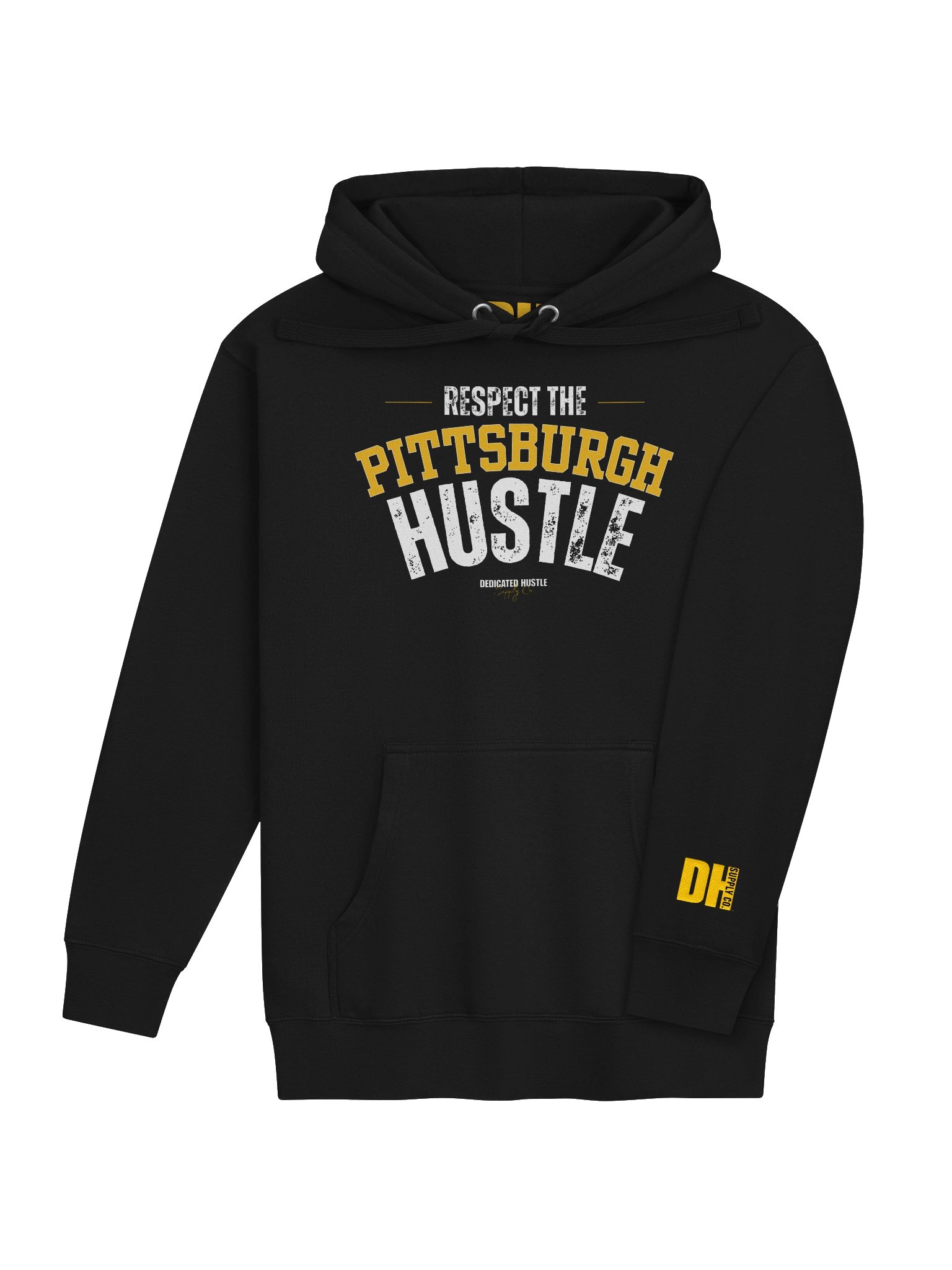 Respect The Pittsburgh Hustle - Varsity Edition Hoodie | Dark Colorways product image (2)