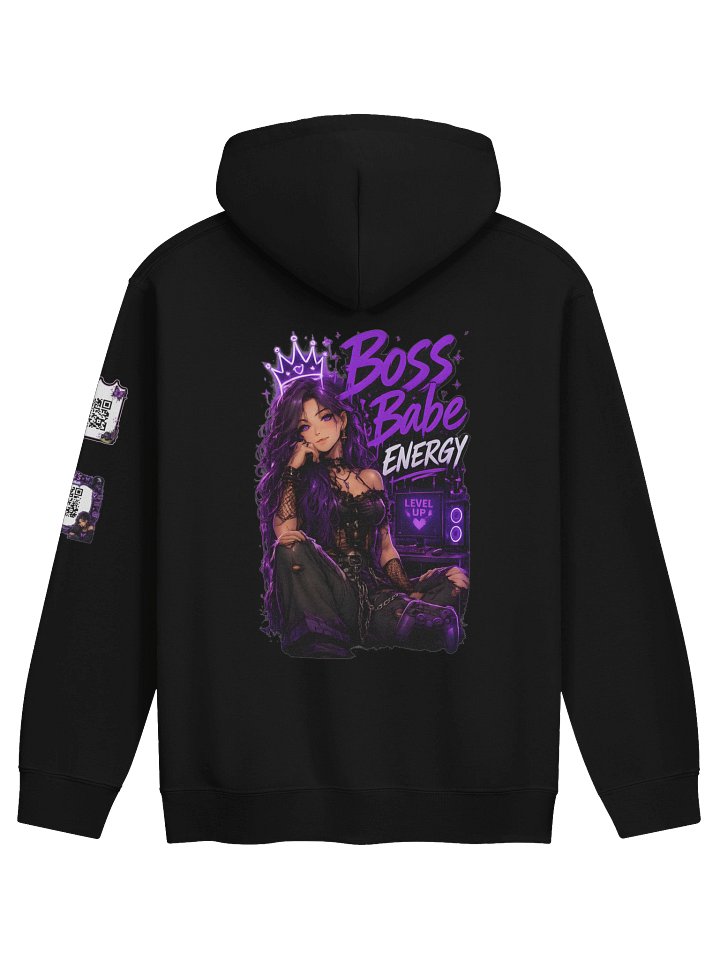 Boss Babe Energy Hoodie w/QR product image (1)